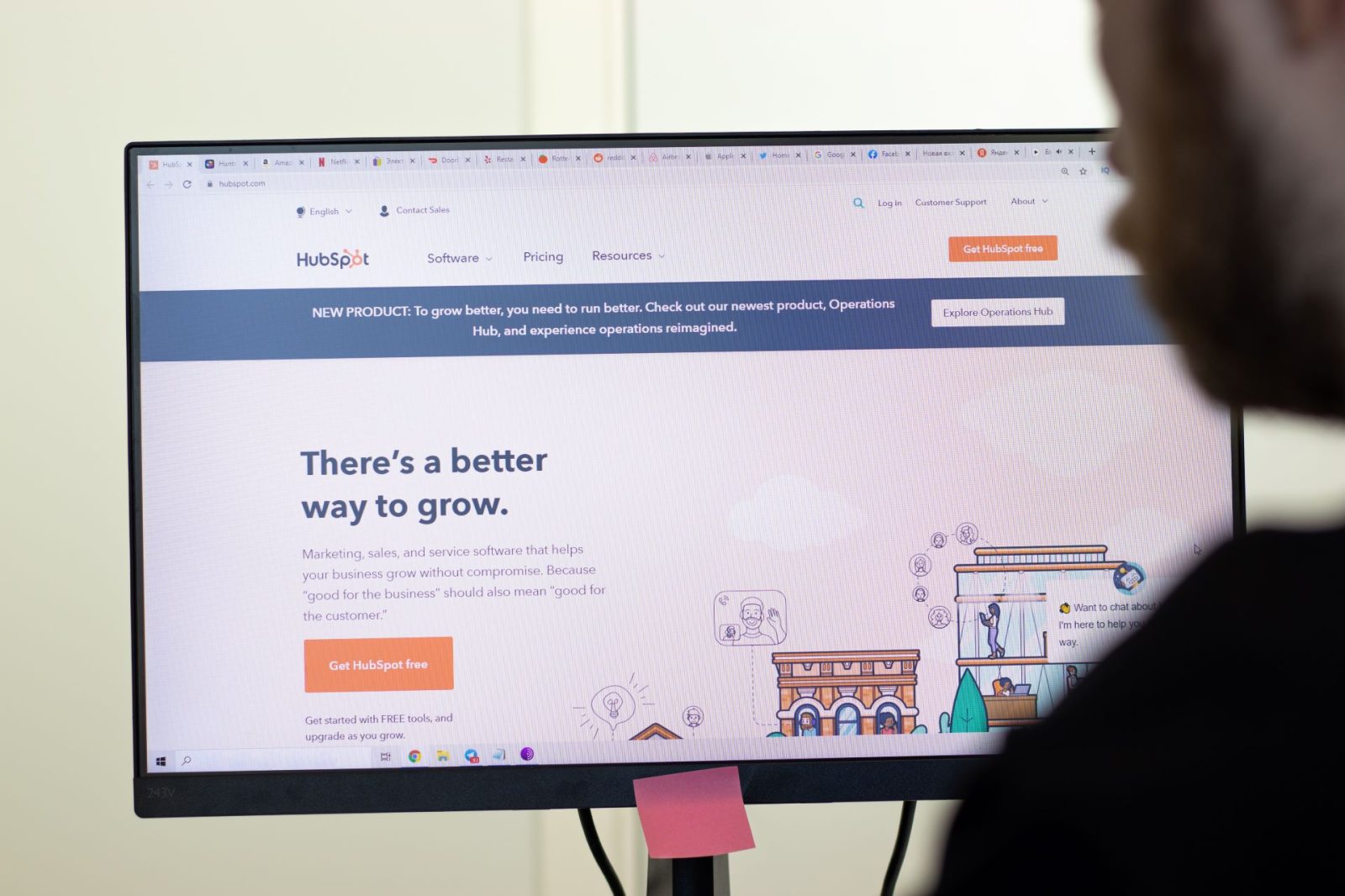 business growth with hubspot